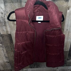 MAROON, OLD NAVY, SMALL VEST